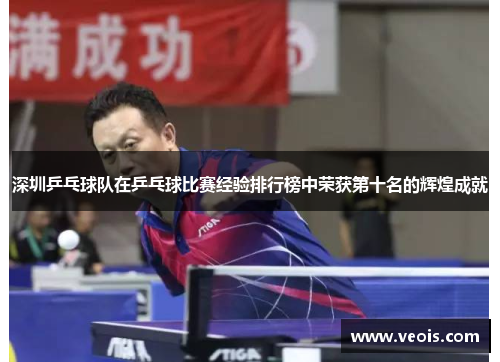 深圳乒乓球队在乒乓球比赛经验排行榜中荣获第十名的辉煌成就